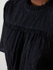Bluza kovinske barve Fatface Maggie - Slika 5 iz 6