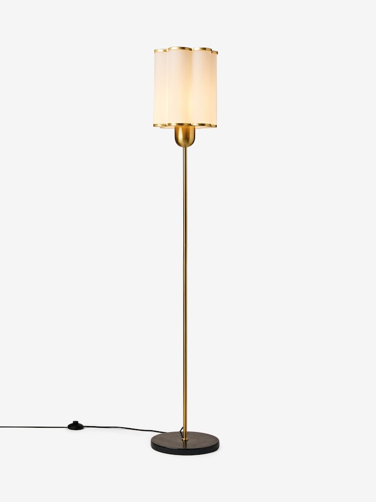 MADE.COM Brass Stella Floor Light - Image 3 of 3