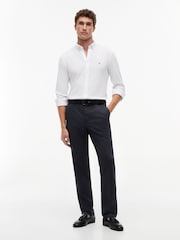 Теңіз көк - Tommy Hilfiger Denton Slim Straight текстуралы чинос - 5суретінің 3 суреті