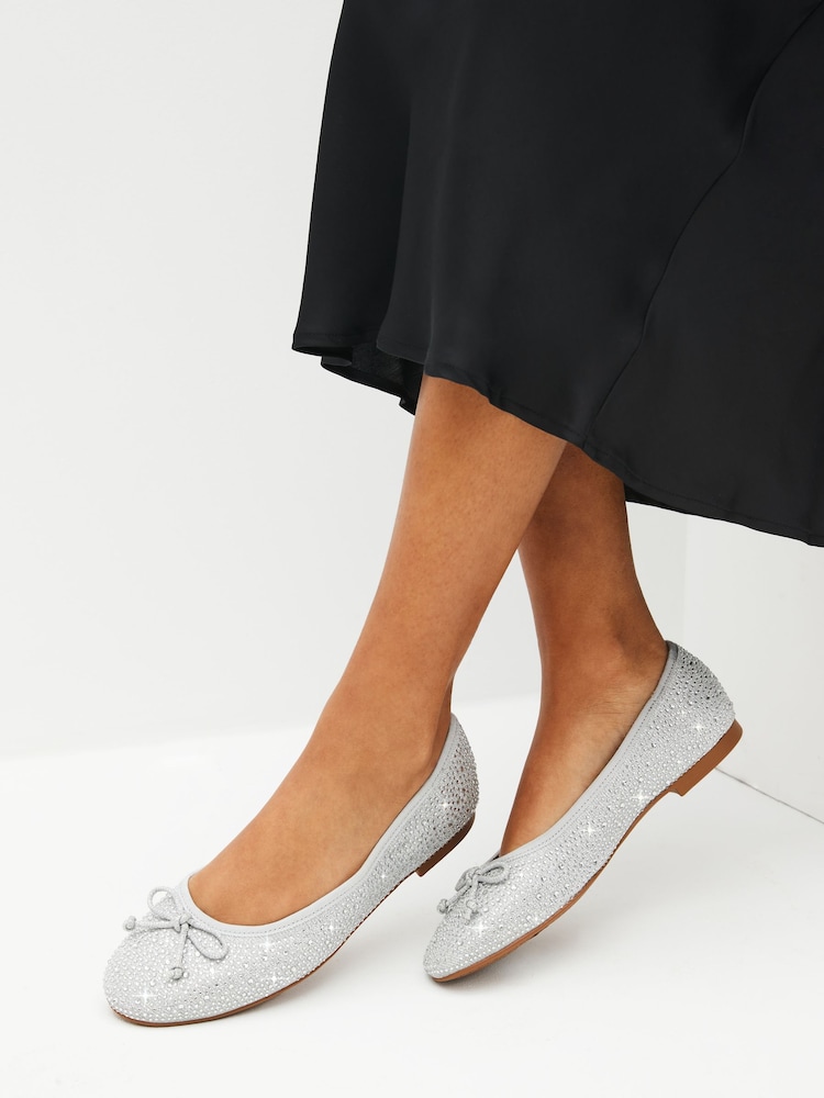 Silber - Forever Comfort® Ballerinas - Bild 1 von 1