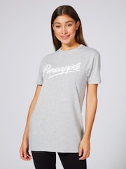 Gris - Camiseta con logo - Imagen 1 de 4
