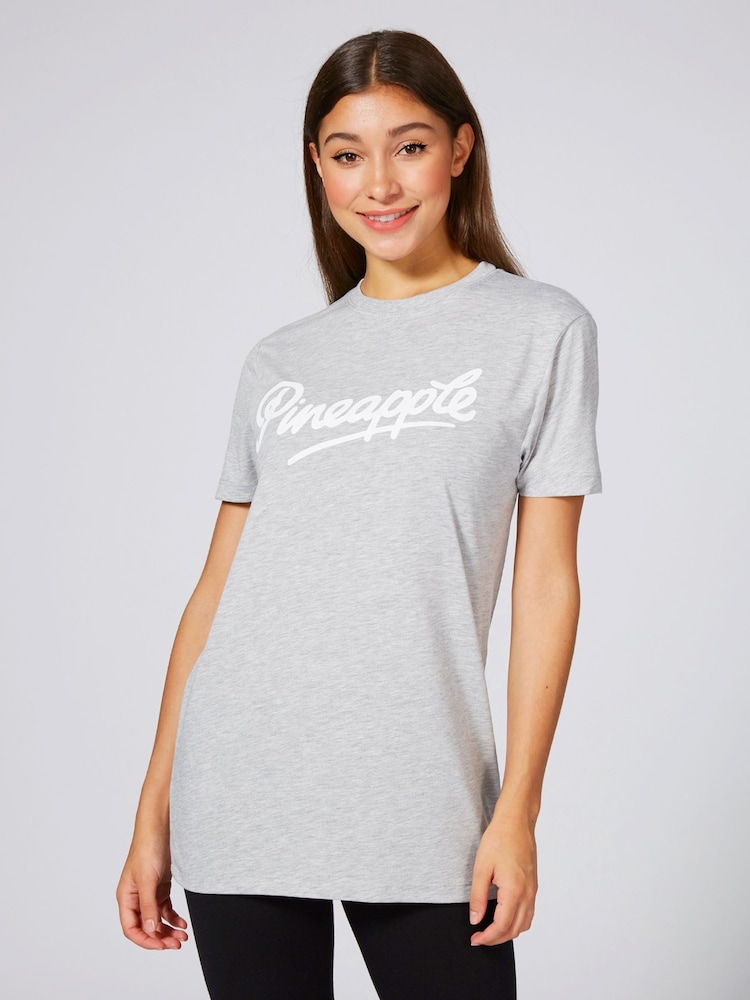 Gris - Camiseta con logo - Imagen 1 de 4