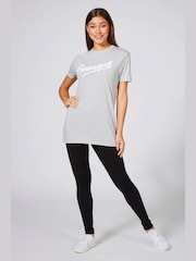 Gris - Camiseta con logo - Imagen 3 de 4