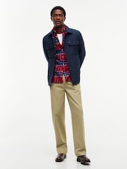 Tommy Hilfiger Blue Packable Lightweight Shirt Jacket - Image 3 of 5