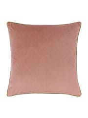 Furn Blush/Gold Meridian Velvet 45 x 45cm Cushion Cover - Image 2 of 5