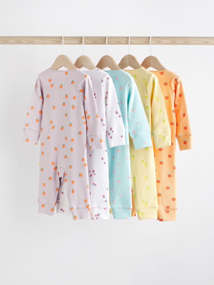 Več - Fruit potisk; vzorec dojenček brez stopal Sleepsuits 5 komplet (0mths-2yrs) - Slika 2 iz 7 Več - Fruit potisk; vzorec dojenček brez stopal Sleepsuits 5 komplet (0mths-2yrs) - Slika 2 iz 7