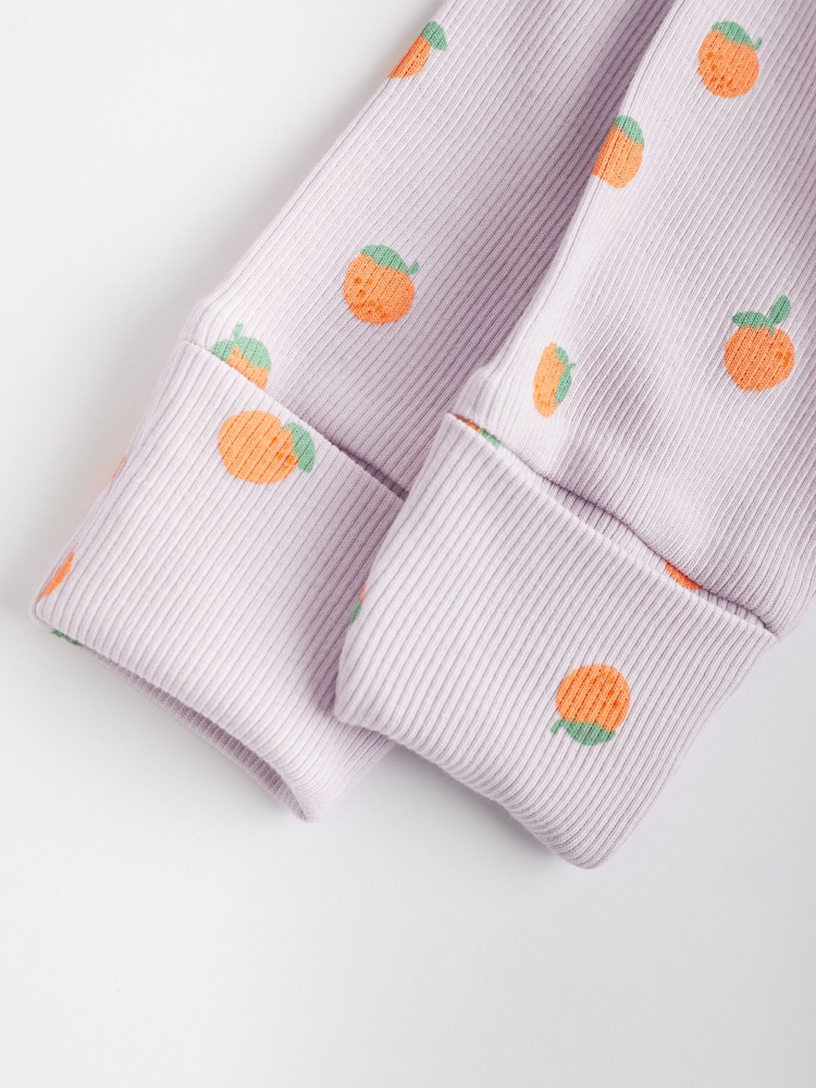 Več - Fruit potisk; vzorec dojenček brez stopal Sleepsuits 5 komplet (0mths-2yrs) - Slika 7 iz 7