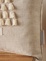Catherine Lansfield Natural Tufted Christmas Tree Cushion - Image 3 of 3