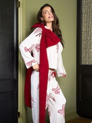 Jim Jam the Label Cream Bow Print Pyjamas - Image 4 of 5