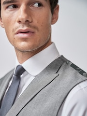 Light Grey Morning Suit Waistcoat - Image 3 of 6