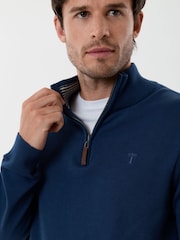 Suéter de Cuello alzado con cremallera de un cuarto de Saltwell Cotton - Imagen 4 de 5