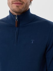 Suéter de Cuello alzado con cremallera de un cuarto de Saltwell Cotton - Imagen 5 de 5