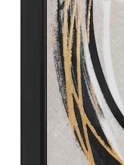 Gallery Home Grey Gilded & Bold Framed Canvas Set of 2 - Image 3 of 5