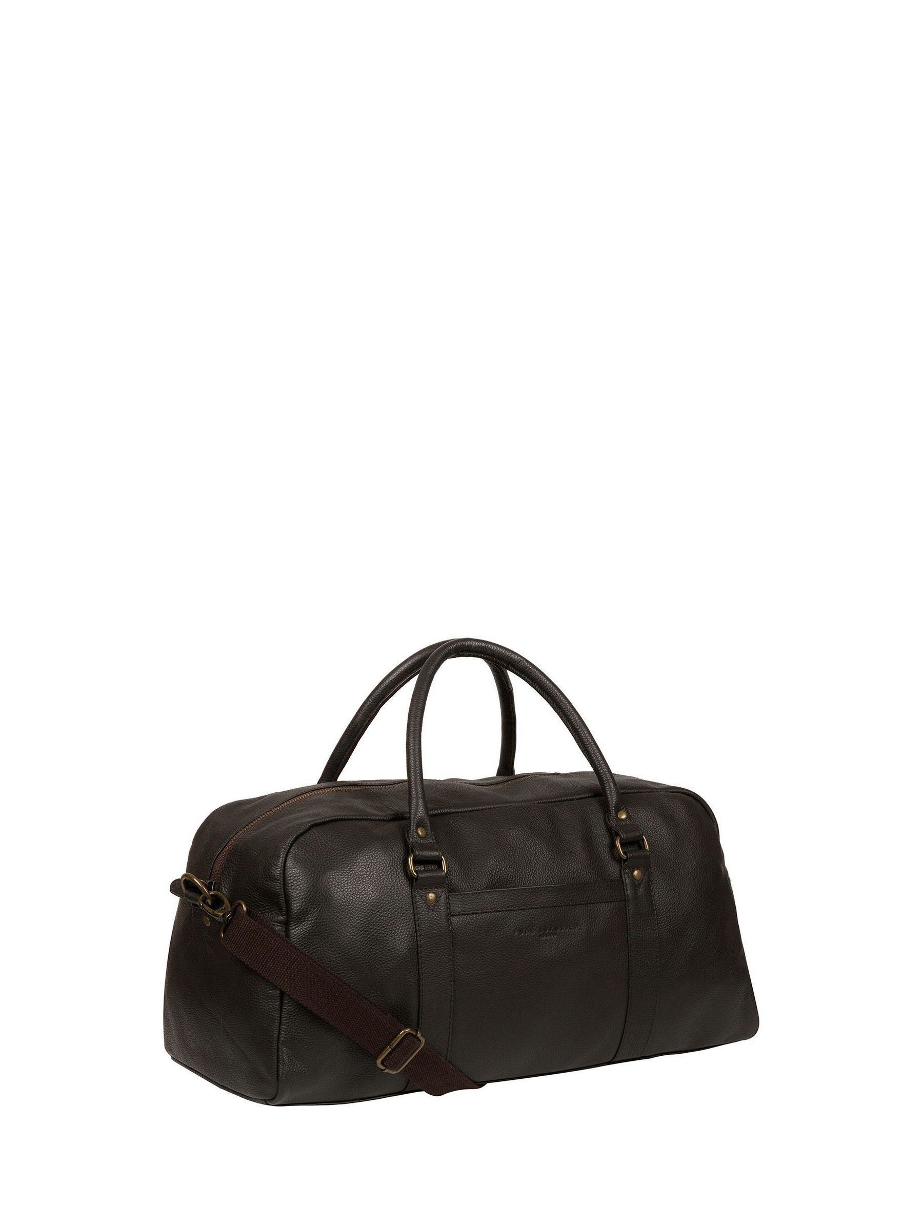 Pure Luxuries London Monty Leather Holdall - Image 5 of 6