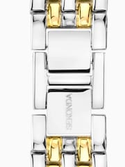 Sekonda Womens Monica 30mm Analogue Silver Tone Watch With Two Tone Case And Alloy Bracelet With White Dial - Image 5 of 6