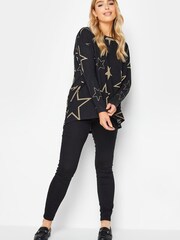 M&Co Black Star Jumper - Image 4 of 4