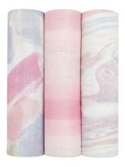 aden + anais Florentine Silky Soft Large 3 Pack Blankets - Image 1 of 7