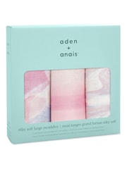 aden + anais Florentine Silky Soft Large 3 Pack Blankets - Image 3 of 7