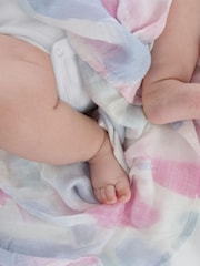 aden + anais Florentine Silky Soft Large 3 Pack Blankets - Image 6 of 7