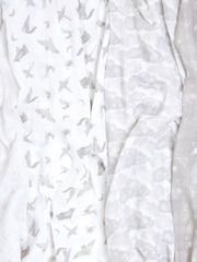 aden + anais White Organic Cotton Muslin Blankets 4 Pack - Image 4 of 6