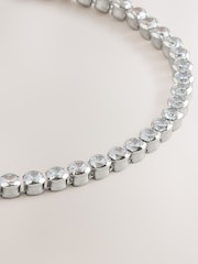 Silver Tone Sparkle Pully Bracelet - Image 2 of 3