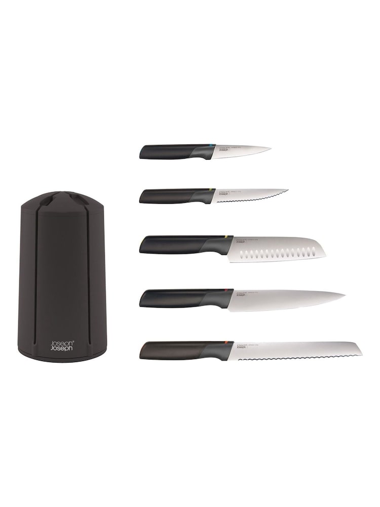 Joseph Joseph 5 Piece Blue Elevate Knives Carousel Set - Image 4 of 4