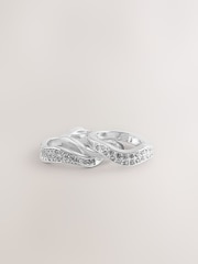 Tono plateado - Sparkle Pave Ring Pack - Imagen 3 de 3
