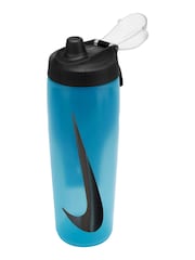 Nike Blue Refuel Locking Lid 710ml Water Bottle - Image 2 of 4