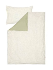 Little Dutch Green Blueberry Leaves Cot Duvet Cover - Image 2 of 2