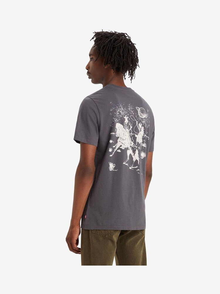 Levi's® Space Cowboy Back Print Graphic Crewneck 100% Cotton T-Shirt - Image 1 of 6