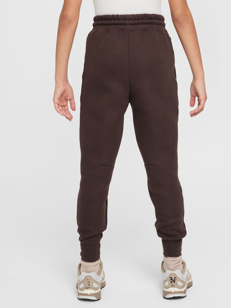Nike Brown Tech Fleece Joggers - Image 2 of 7