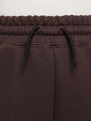 Nike Brown Tech Fleece Joggers - Image 3 of 7