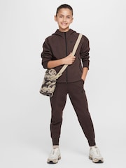 Nike Brown Tech Fleece Joggers - Image 7 of 7