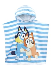 Character Light Blue Hooded Swim & Beach Towel Poncho - Image 1 of 5