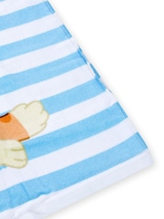 Character Light Blue Hooded Swim & Beach Towel Poncho - Image 4 of 5