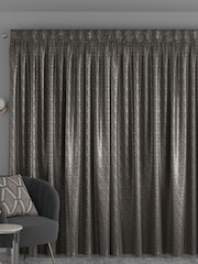 Grey Geo Texture Made To Measure Curtains - Image 2 of 9