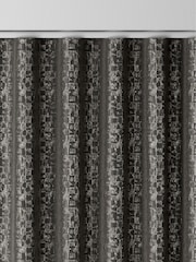 Grey Geo Texture Made To Measure Curtains - Image 8 of 9