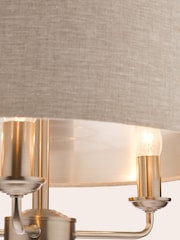 Laura Ashley Chrome Sorrento Ceiling Light - Image 5 of 6