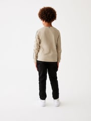 Baker by Ted Baker Long Sleeve Logo 100% Cotton T-Shirt - Image 2 of 14