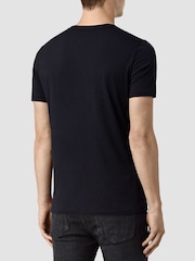 أزرق داكن - تيشرت تونك بحافة رقبة مستديرة Allsaints - Image 2 of 5