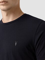 أزرق داكن - تيشرت تونك بحافة رقبة مستديرة Allsaints - Image 4 of 5