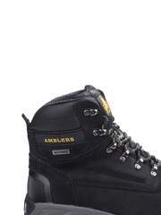 Amblers Safety Black FS987 Metatarsal Protection Waterproof Lace-Up Safety Boots - Image 4 of 8