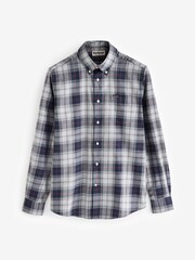 Barbour® Blue Wetheram Tartan 100% Cotton Chech Shirt - Image 6 of 6