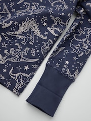 Polarn O. Pyret Blue Dinosaurs Pyjamas - Image 2 of 3