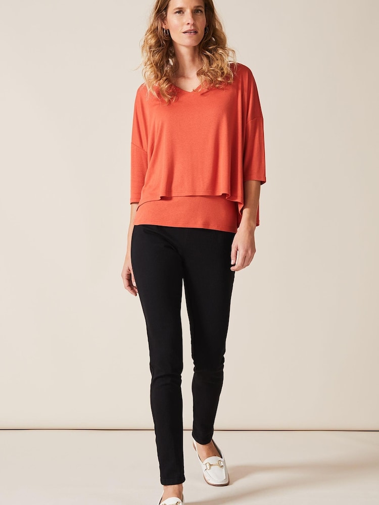 Phase Eight Black Short Amina Skinny Fit Jeggings - Image 2 of 5