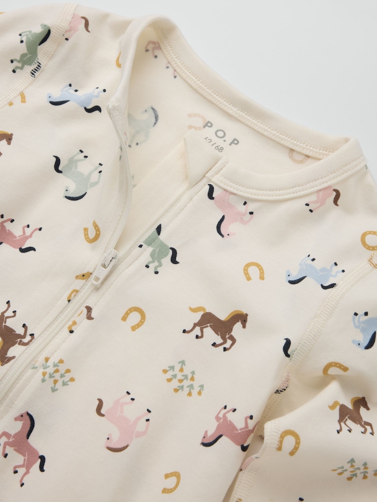 Polarn O. Pyret Overall Horses Pyjamas - صورة 2 من 3