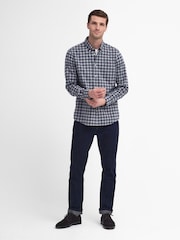 Barbour® Blue Lomand Tartan Check Shirt - Image 3 of 6