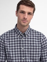 Barbour® Blue Lomand Tartan Check Shirt - Image 4 of 6
