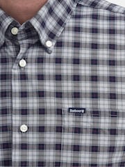 Barbour® Blue Lomand Tartan Check Shirt - Image 5 of 6