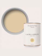 Laura Ashley Pale Gold Yellow Eggshell 750ml Paint - Image 4 of 4